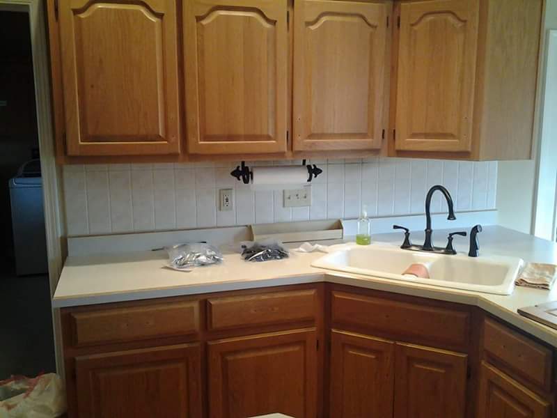 Before - Wall & Ceiling Refresh